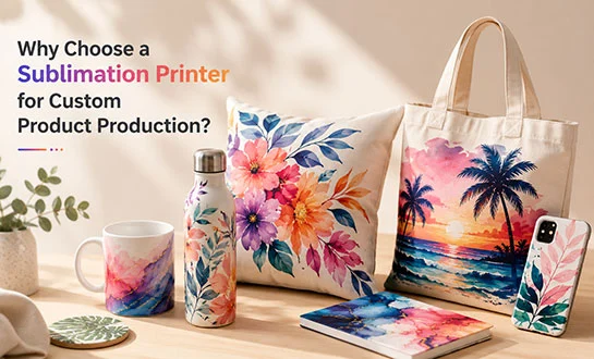 Why Choose a Sublimation Printer for Custom Product Production?